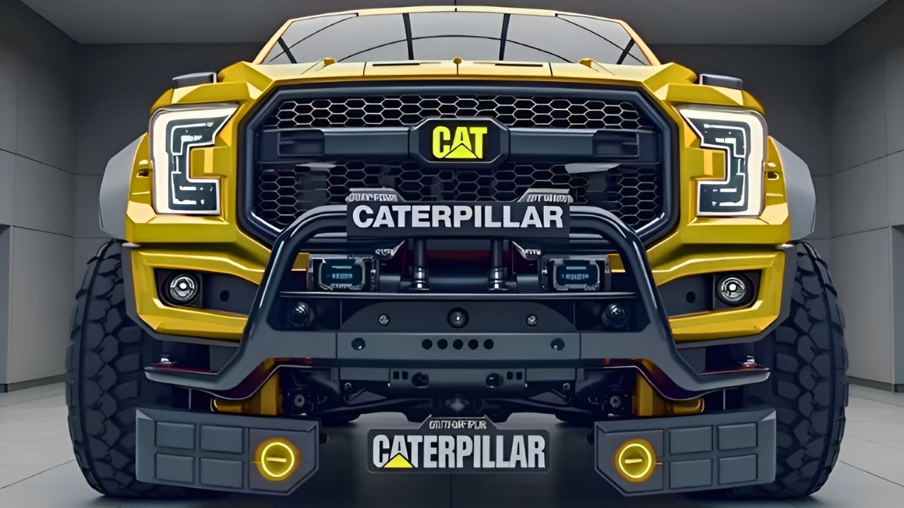 Caterpillar Pickup 2026: la camioneta que une fuerza industrial y estilo moderno
