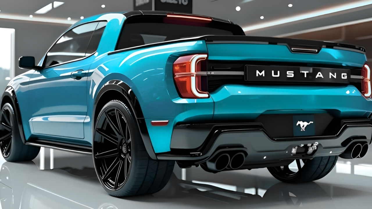 Ford Mustang Pickup 2026: potencia clásica reinventada en versión pickup