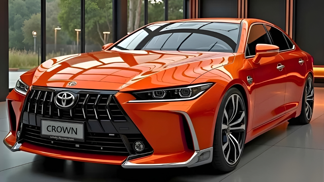 Toyota Crown 2026: lujo japonés reinventado con tecnología y diseño futurista